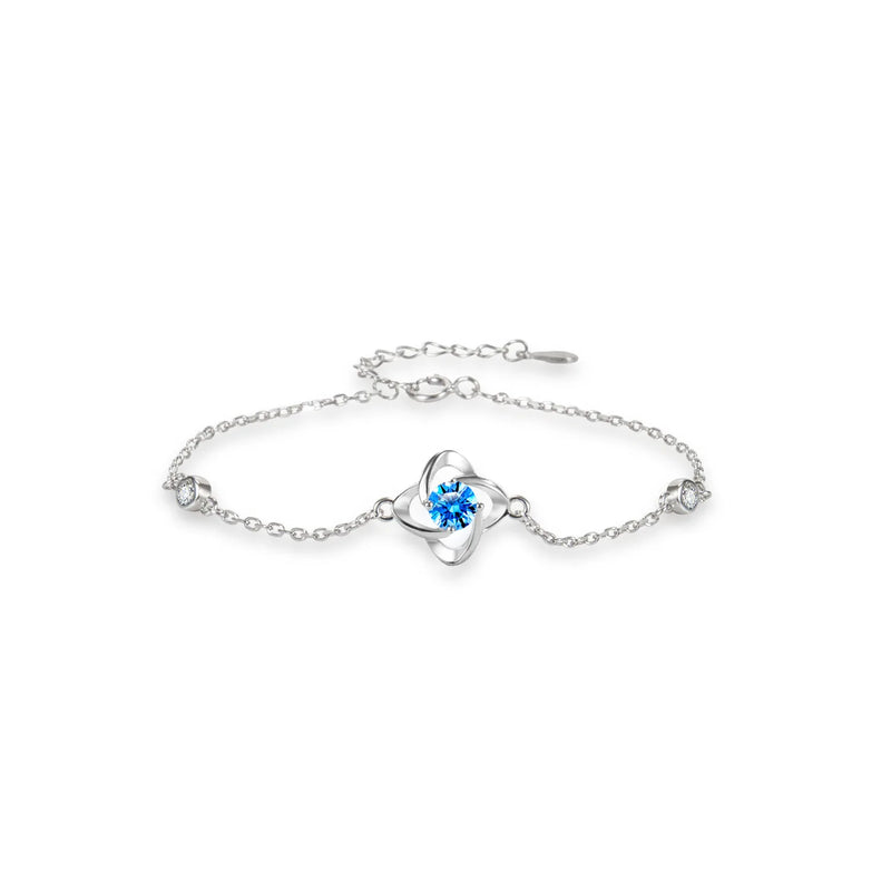 925 Silver Zicorn Hollow Lucky Chain Bracelet - Woman's Jewelry