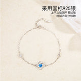 925 Silver Zicorn Hollow Lucky Chain Bracelet - Woman's Jewelry