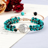 Charming Braided Bracelet 4mm Beaded Bracelets Adjustable Woven Jewelry