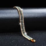Charming Bride Wedding Bracelet Crystal Rhinestone Princess Jewelry