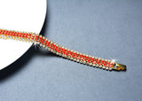 Charming Bride Wedding Bracelet Crystal Rhinestone Princess Jewelry