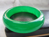 Chinese Green Jade Bangle Bracelet