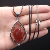 Shell Turquoise Crystal Pendant for DIY Jewelry Making