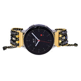 Natural Stone Watch Band Labradorite Single Wrap Smart Watch Strap