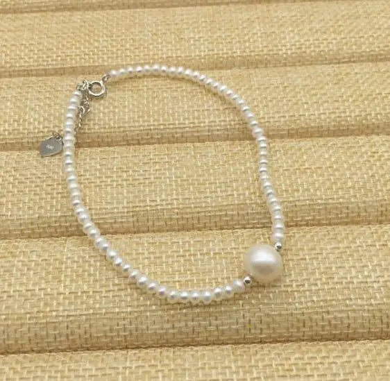 Freshwater Pearl Bracelet 4-5mm, Wedding Bridesmaid Gift