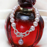 Elegant 9-10mm South Sea Lavender Pearl Bracelet