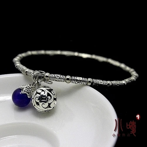 Miao/Tibetan Silver Bracelet for Sale