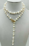9-10/6-7mm Freshwater Pearl Necklace 30 Inch