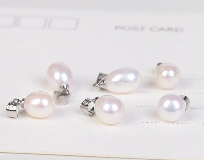 Natural Drop Pearl Pendant for Women Jewelry