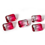 10X14MM Tourmaline Rectangle Cut Gemstones 6.3-6.5ct 10pcs