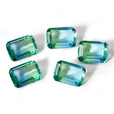 10X14MM Rectangle Cut Tourmaline Gemstones 10pcs