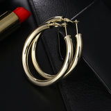 925 Sterling Silver 5MM Hoop Earrings for Woman