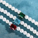 Gemstone Pendant Necklace for Women Wedding Party Fine Jewelry