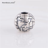 925 Silver Earth Clip Charm for DIY Bracelets