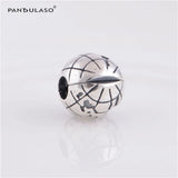 925 Silver Earth Clip Charm for DIY Bracelets