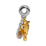 925 Silver Scarecrow Guardian Charm for DIY Bracelets