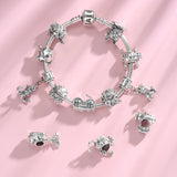 925 Silver Gothic Style Charm Beads for Bracelet Making
