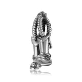 925 Silver Gothic Style Charm Beads for Bracelet Making