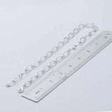 925 Sterling Silver Charm Necklace Set Wedding Christmas 18in Chains