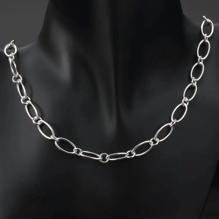 925 Sterling Silver Charm Necklace Set Wedding Christmas 18in Chains