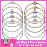 925 Silver Heart T-Bar Cuff Bracelet