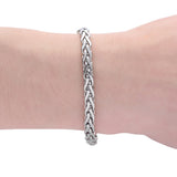 Stainless Steel Buddha Bracelets Women Mens Bangle ZTB423-1