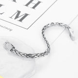 Stainless Steel Buddha Bracelets Women Mens Bangle ZTB423-1