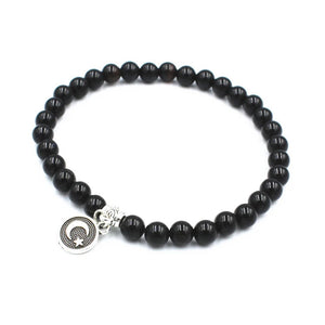 Natural Stone Beads Chain Bracelet Muslim Prayer Beads