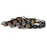 Men's Braiding Macrame Bracelet Charms Jewelry Gift