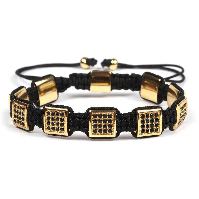 Men's Braiding Macrame Bracelet Charms Jewelry Gift