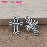 Zinc Alloy Jewelry Charms Cross 150Pcs DIY Fit Bracelets Necklace Earrings