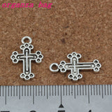 Zinc Alloy Jewelry Charms Cross 150Pcs DIY Fit Bracelets Necklace Earrings
