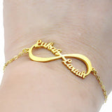 Infinity Name Bracelet Personalized Lover Bracelets For Women