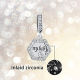 Love My Baby Bead 925 Sterling Silver Charm for Bracelets