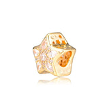 Celestial Star Bead 925 Sterling Silver Jewelry