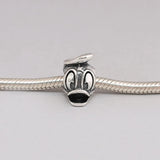 925 Sterling Silver Cartoon Animal Beads for Bracelets DIY Jewelry Making