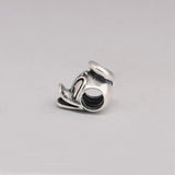 925 Sterling Silver Cartoon Animal Beads for Bracelets DIY Jewelry Making