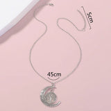 Tree of Life Necklace Moon Luminous Necklace for Women Halloween