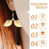 Charms Leaf Pendant Diy Bracelet Earring Leaves Keychain Jewelry Making Necklace