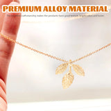 Charms Leaf Pendant Diy Bracelet Earring Leaves Keychain Jewelry Making Necklace