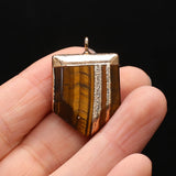 Natural Stone Pendant Turquoise Labradorite