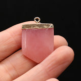 Natural Stone Pendant Turquoise Labradorite