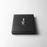 Sterling Silver Fishing Hook Pendant Carrier Jewelry Accessory Gift