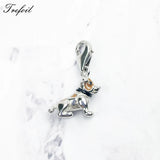 Animal Charms Pendant 925 Sterling Silver Women Jewelry Gift