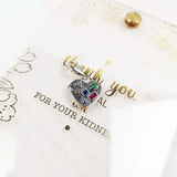 Heart Pendant Charm 925 Sterling Silver Bracelet Fit Europe Style Jewelry