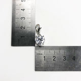 Heart Crystal 925 Sterling Silver Pendant for Bracelet Necklace Bag
