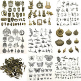 Mixed Plants And Animals Charms Pendant Bag Charm Jewellery Making Supplies