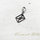 Love Letter Envelope 925 Sterling Silver Pendant
