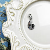 Painter's Palette Charm 925 Sterling Silver Bracelet Necklace Jewelry Gift