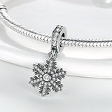 Silver 925 Love Heart Snake Dangle Fit Bracelet Charms